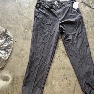 Reebok Tapered Pants in Dark Gray